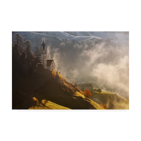 Daniel Rericha 'Morning In Alpine Valley' Canvas Art,12x19